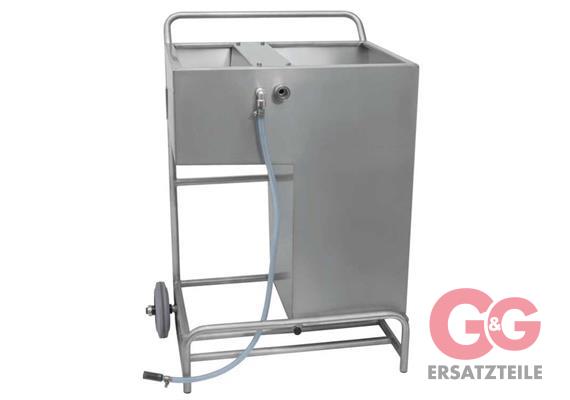 Bürstenhalter easywash365+ Mobil Edelstahl
