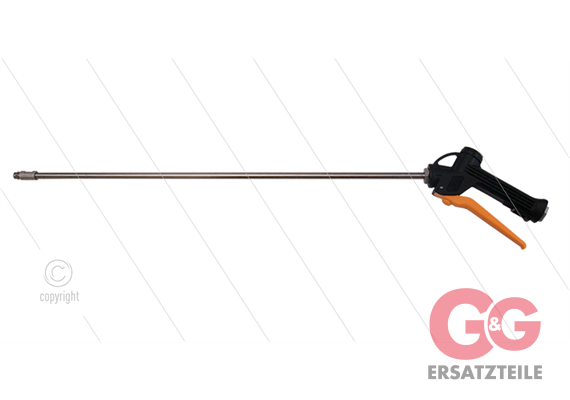 CP12 Chemie-Pistole - 1/4" IG - VA Lanze 580mm - 60 Bar