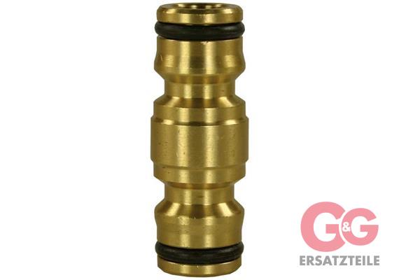 DOUBLE PLUG; BRASS