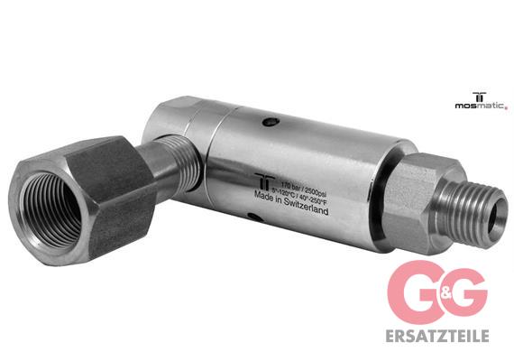 Drehgelenk-90° ø25, Keramik/rostfrei DXL-06-90° G3/8"F G1/4"M
