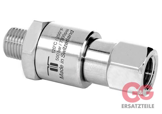 Drehgelenk DGVI-06 G1/4"kAG G1/4"IG 500 bar 30 U/min