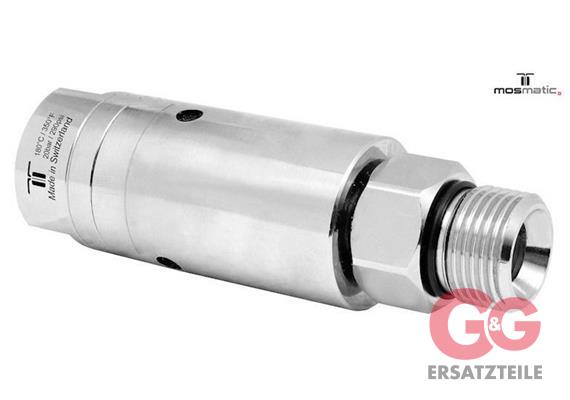 Drehgelenk ø25, Keramik/rostfrei - DXLS-06 G3/8"F G3/8"M60°