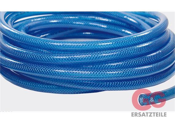 Gewebeschlauch 9x3 blau Meterware