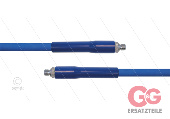 HD-Schlauch blau 1SC-06 - 10m - 2x 3/8" AGR - 2x GKS - 250 Bar