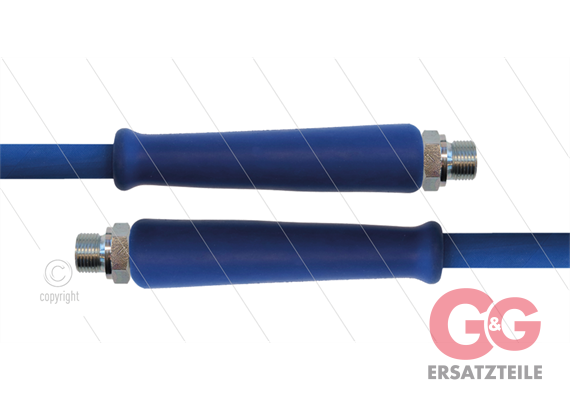 HD-Schlauch blau 2SC-10 - 20m - 2x 3/8" AGR - 2 x GKS - 400 Bar