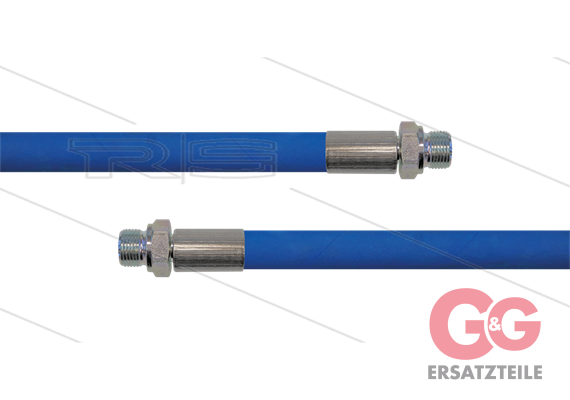 HD-Schlauch blau 2SC-10 - 30m - 2x 3/8" AGR - ohne GKS - 400 Bar