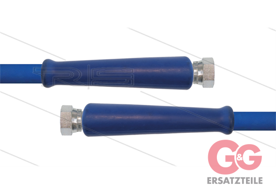 HD-Schlauch blau 2SC-12 - 20m - 2x 3/8" DKR - 2x GKS - 400 Bar