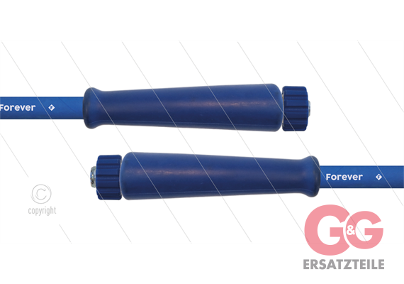 HD-Schlauch blau 2SCX10 - Forever - 35m - 2x M22x1,5 HV konisch - 2x GKS - 400 Bar
