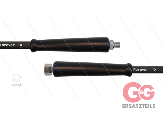 HD-Schlauch schwarz - 2SCX-10 - Forever - 15m - 3/8" AGR x M