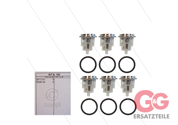 Kit 150 - Ventilsatz (6x) - Serie 66