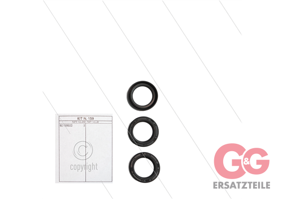 Kit 159 - Satz Öldichtungen Ø18mm (3x) - Serie 63