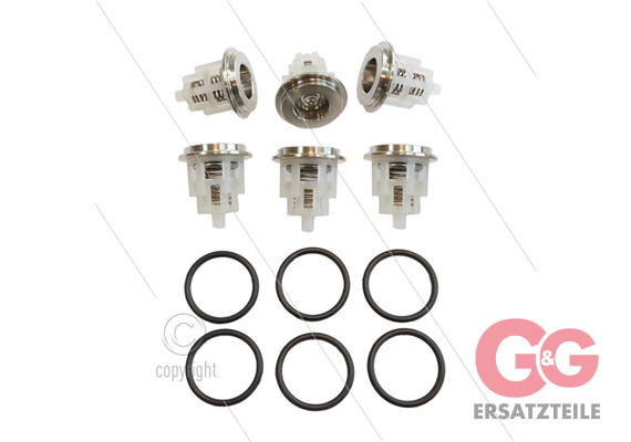 Kit 375 - Ventilsatz (6x) - Serie 66 VHT