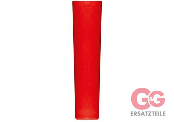 Knickschutz 22,5/25 rot glatt