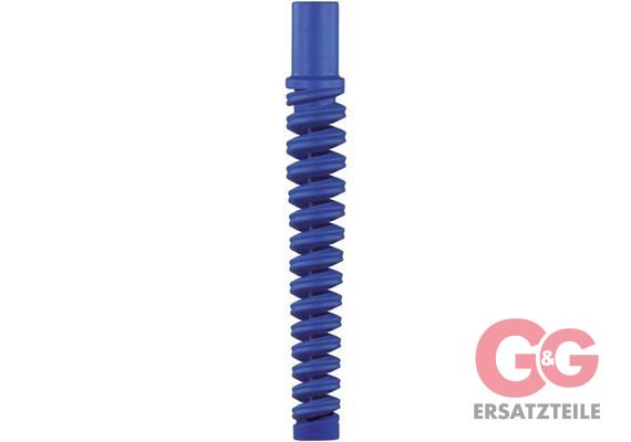 Knickschutzspirale NW 06 blau Fassung