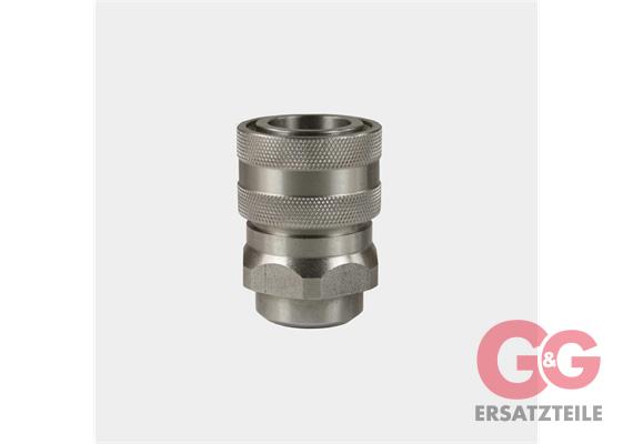 Kupplung ST-3100 1/4IG Edelstahl