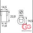 Kupplungsmitnehmer 22x8 mm | Bild 2