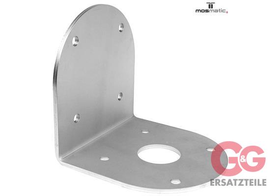 Lanzenhalter-Winkel für Wandbefestigung LAZ 4xø11 4xSchr+Mutt-M10 INOX