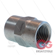 Muffe 1/4" IG BSP x 1/8" IG NPT - Edelstahl - mit Sechskant | Bild 2