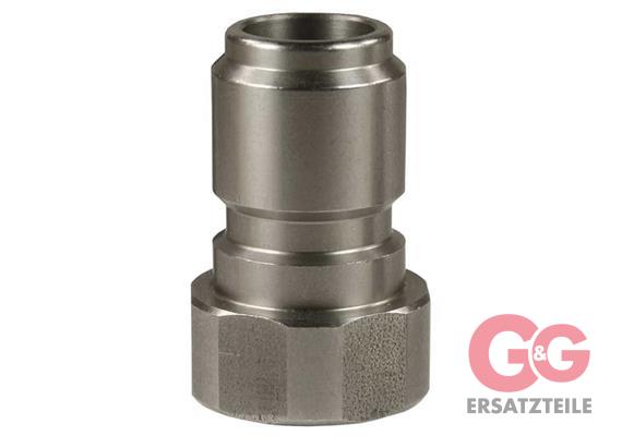 Nippel ST-3100 250 bar 3/8IG Edelstahl-weich