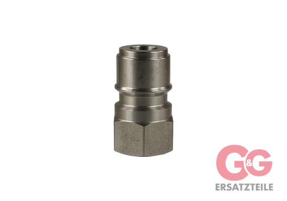 Nippel ST-45-250 bar 1/4 IG Edelstahl hart