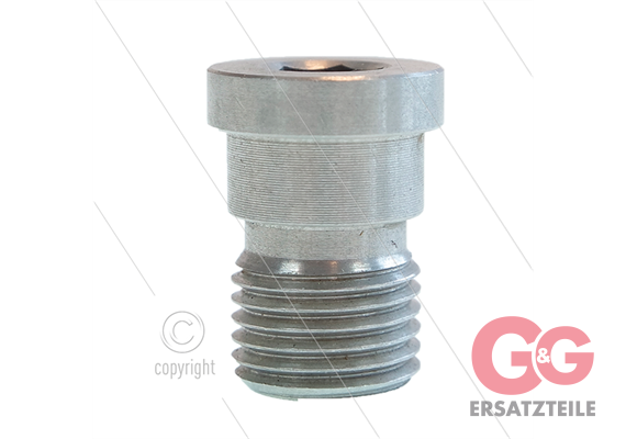 Nippel - VA - 1/4" AG für Adapter 119070