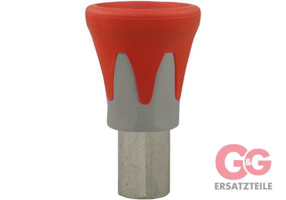NOZZLE PROTECTOR ST-10 SS GREY/RED