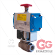 Pneum. kugelhahn RVS316 - 1/2" met doppelwirkende actuator | Bild 3