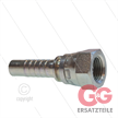 Pressnippel - Stahl - DN10 (3/8") - 1/4" DKR - SW19 | Bild 2