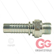 Pressnippel - Stahl - DN12 (1/2") - 3/8" AGR - SW22 | Bild 2