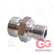 Reduziernippel - Edelstahl - 1/4" AG x M18x1,5 AG - 315 bar | Bild 3
