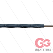RP007 Strahlrohr - L=2000mm - Stahl - umspritzter Isolierung | Bild 2