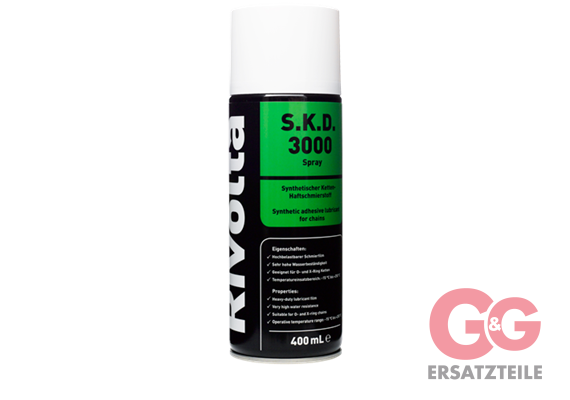 S.K.D. 3000 Synthetischer Ketten-Haftschmierstoff 400 ml Spraydose
