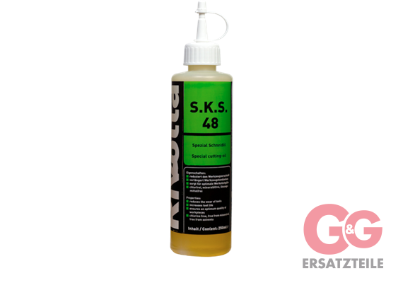 S.K.S. 48 Hochleistungsschneidöl 250 ml Flasche