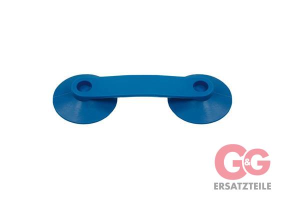 Saugnapf 86x16 mm fest hellblau (VPE 100 Stück)