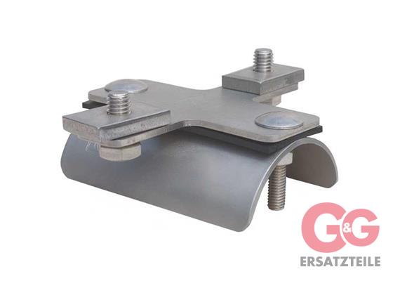 Schlauchklemme 55x20 mm 30 mm VA