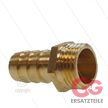 Schlauchtülle - Messing - Ø16mm - 1/2" AG | Bild 2