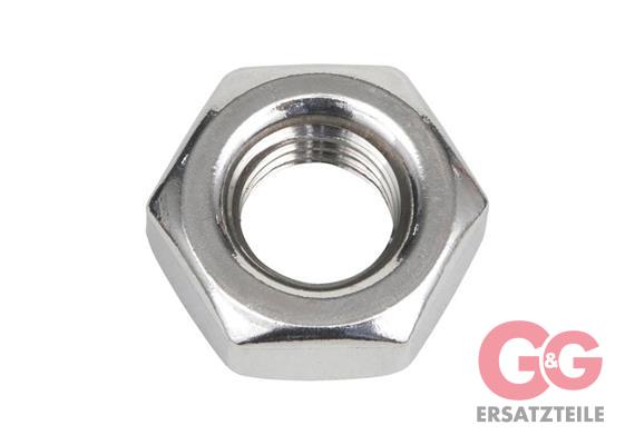 Sechskantmutter M6 DIN934 Edelstahl A2 blank