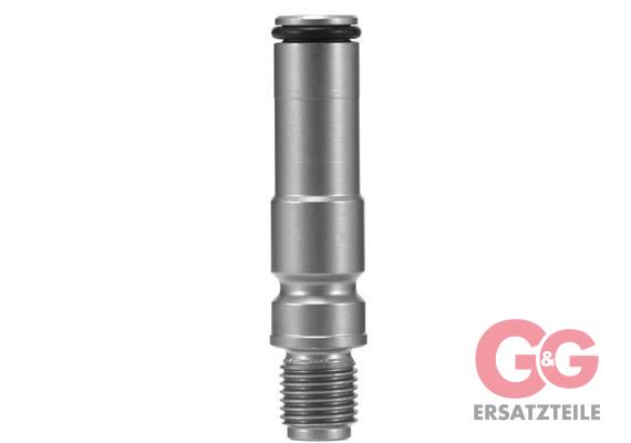 Stecknippel ST-247 1/4"AG Edelstahl
