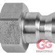 Stecknippel ø12 G1/4"-M SW17 NW6 rostfrei | Bild 2