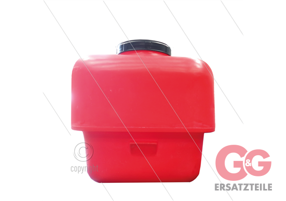 Tank - 100 Liter - Kunststoff - Rot
