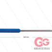 U-Lanze VA 900mm mit 2 Ausgänge 1/4"AG - blau umspritzter Isolierung | Bild 2