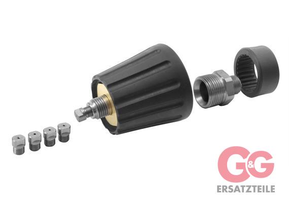 Weeddevil ST-97 Durchflussbegrenzer 1/4"AG drehbar
