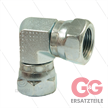 Winkel Stahl - 2 x 1/2" Überwurfmutter - BSP | Bild 2