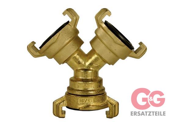 Y-Verteiler mit Schlauchstück