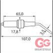 Zündelektrode 17,8x65x31x3,5 K | Bild 2