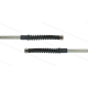 Carwash Titan-Slide Schlauch grau DN06 - 4,5m - 2 x M18x1,5 (12L) DKOL - 2x SKS schwarz