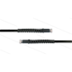 Carwash Titan-Slide Schlauch schwarz DN06 - 5,3m - 2x 3/8" DKR - 2x SKS - 300 Bar
