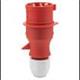 CEE-Stecker 203-TLS 16A 400V 3PNE IP44