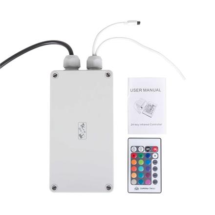 CEILING BOOM LED 1750MM INOX BUFFED