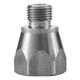 COMPRESSOR ADAPTER 1/4"F-1/8"M SS